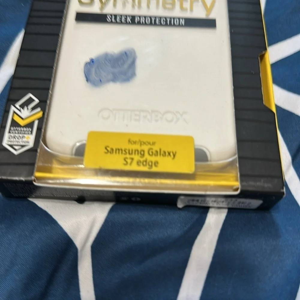 Otter Box  Case symmetry for samsung galaxy s7 edge White New in box